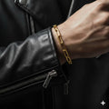 Paperclip 5MM Bracelet (Golden)