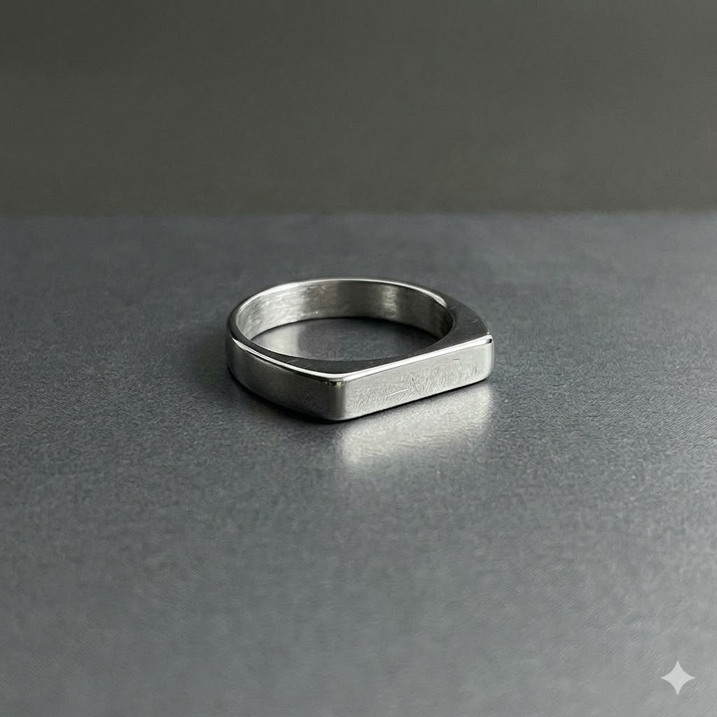 Silver Italian Ring For Men/Women